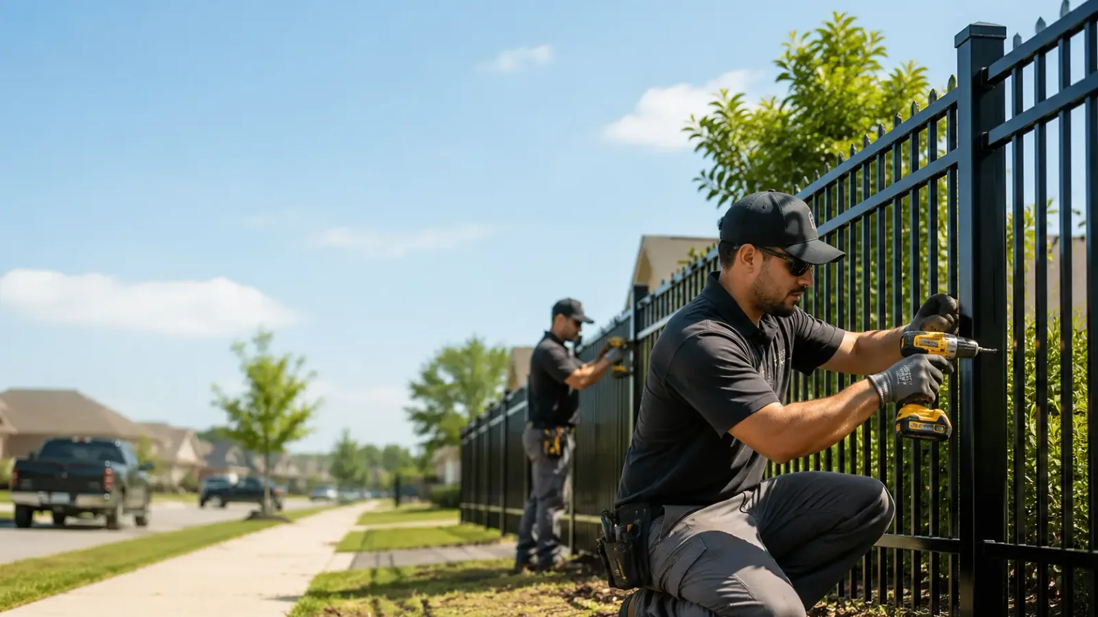 Metal Fence Installation in Seven Springs, NC